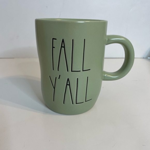 Rae Dunn Artisan Collection by Magenta Green Fall Yall Mug Cup - Picture 1 of 7